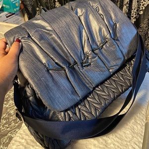 Levy Happ Diaper Bag in Navy